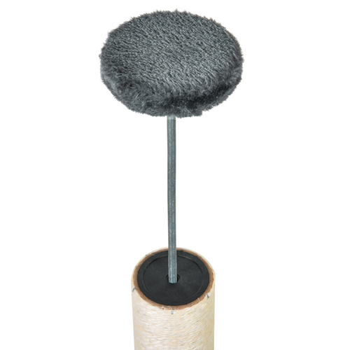 Katloom Large Floor to Ceiling Multi Platform Cat Tree with Scratching Posts and Bed - Grey